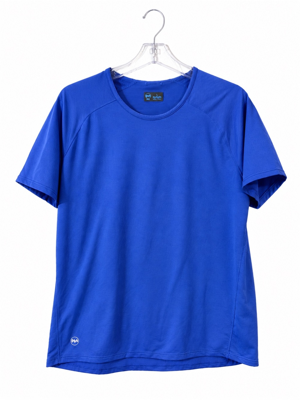 Janji Helio Tech Tee Men’s Large Galaxy Blue Running Shirt Lightweight